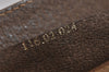 Authentic GUCCI Web Sherry Line Shoulder Cross Bag GG PVC Leather Brown 6813J