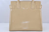 Authentic GUCCI Vintage 2Way Shoulder Hand Bag Enamel Beige Junk 6813K