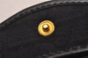 Authentic Christian Dior Trotter 4 Hooks Key Case Canvas Leather Black 6814I