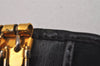 Authentic Christian Dior Trotter 4 Hooks Key Case Canvas Leather Black 6814I