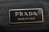 Authentic PRADA Nylon Tessuto Leather Shoulder Hand Bag Purse Beige 6816I