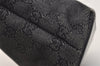 Authentic GUCCI Vintage Shoulder Tote Bag GG Canvas Leather 31244 Black 6816J