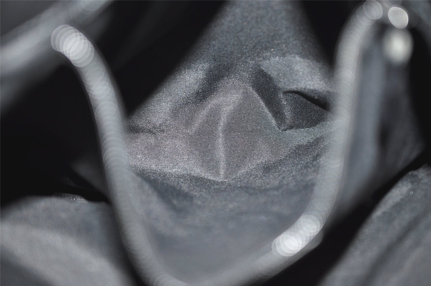 Authentic GUCCI Vintage Shoulder Tote Bag GG Canvas Leather 31244 Black 6816J