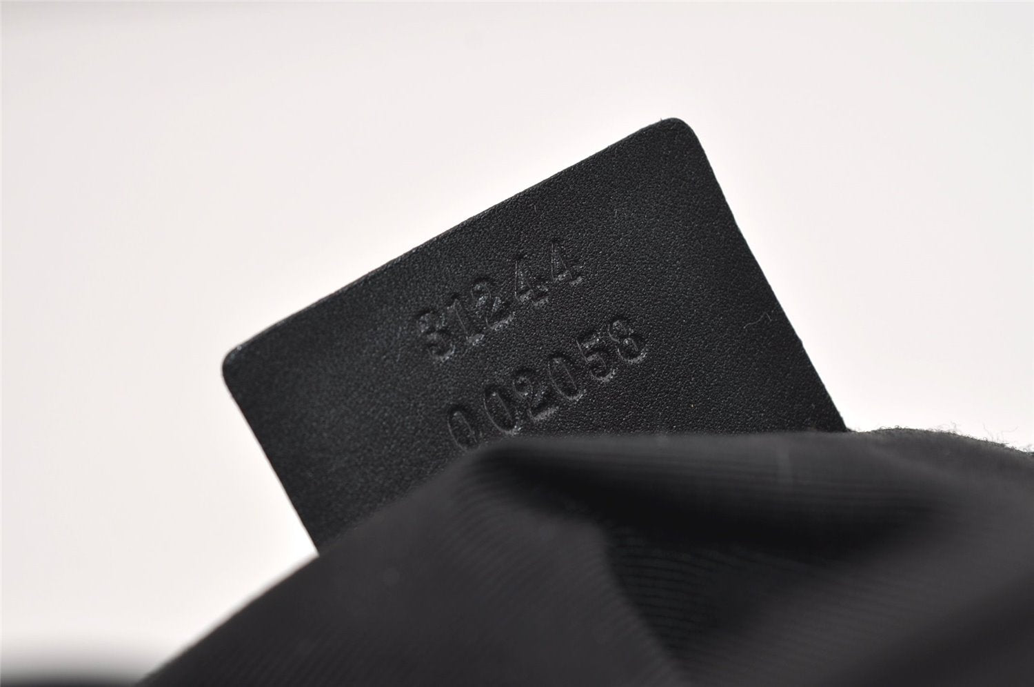 Authentic GUCCI Vintage Shoulder Tote Bag GG Canvas Leather 31244 Black 6816J