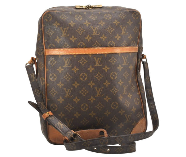 Authentic Louis Vuitton Monogram Danube 28 Shoulder Cross Body Bag LV 6816K