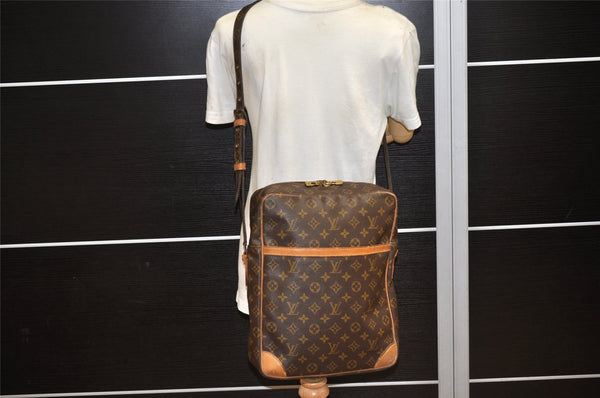 Authentic Louis Vuitton Monogram Danube 28 Shoulder Cross Body Bag LV 6816K