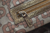 Authentic GUCCI Sherry Line Tote Bag GG Canvas Leather 139260 Beige 6818I