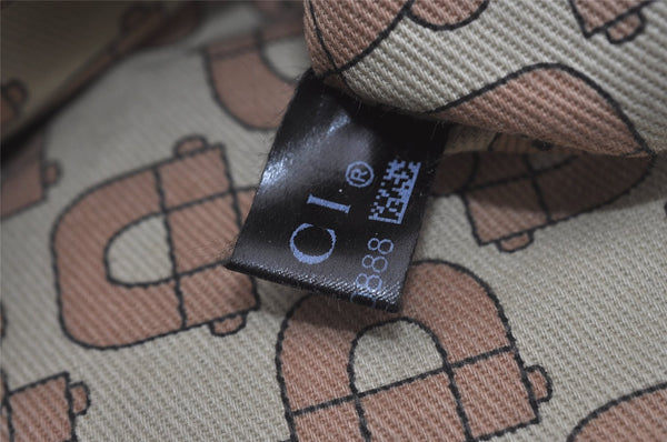 Authentic GUCCI Sherry Line Tote Bag GG Canvas Leather 139260 Beige 6818I