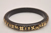 Authentic Louis Vuitton Uncle John TPM Bangle Bracelet Brown M65662 LV 6821J