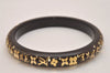 Authentic Louis Vuitton Uncle John TPM Bangle Bracelet Brown M65662 LV 6821J