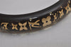 Authentic Louis Vuitton Uncle John TPM Bangle Bracelet Brown M65662 LV 6821J