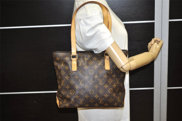 Authentic Louis Vuitton Monogram Cabas Piano Shoulder Tote Bag M51148 LV 6821K