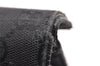 Authentic GUCCI Vintage Pouch Purse GG Canvas Leather 0390991 Black 6822I