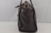 Auth Louis Vuitton Monogram Empreinte Lumineuse PM Tote Bag M40551 Purple 6822J