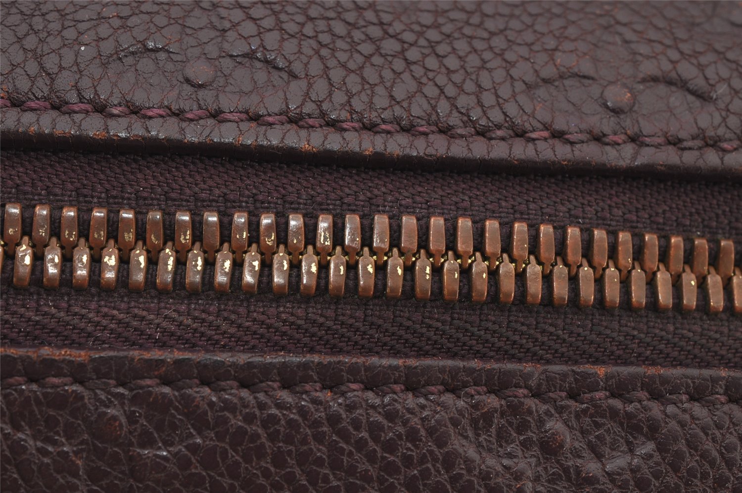 Auth Louis Vuitton Monogram Empreinte Lumineuse PM Tote Bag M40551 Purple 6822J