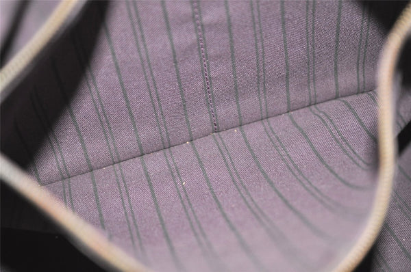 Auth Louis Vuitton Monogram Empreinte Lumineuse PM Tote Bag M40551 Purple 6822J