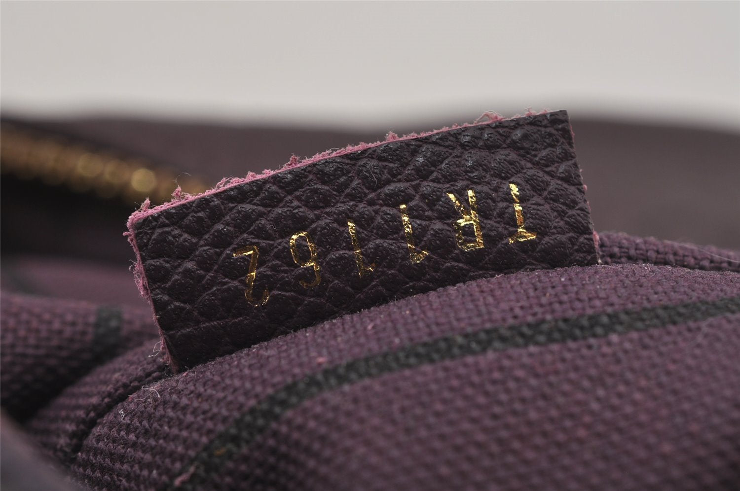 Auth Louis Vuitton Monogram Empreinte Lumineuse PM Tote Bag M40551 Purple 6822J