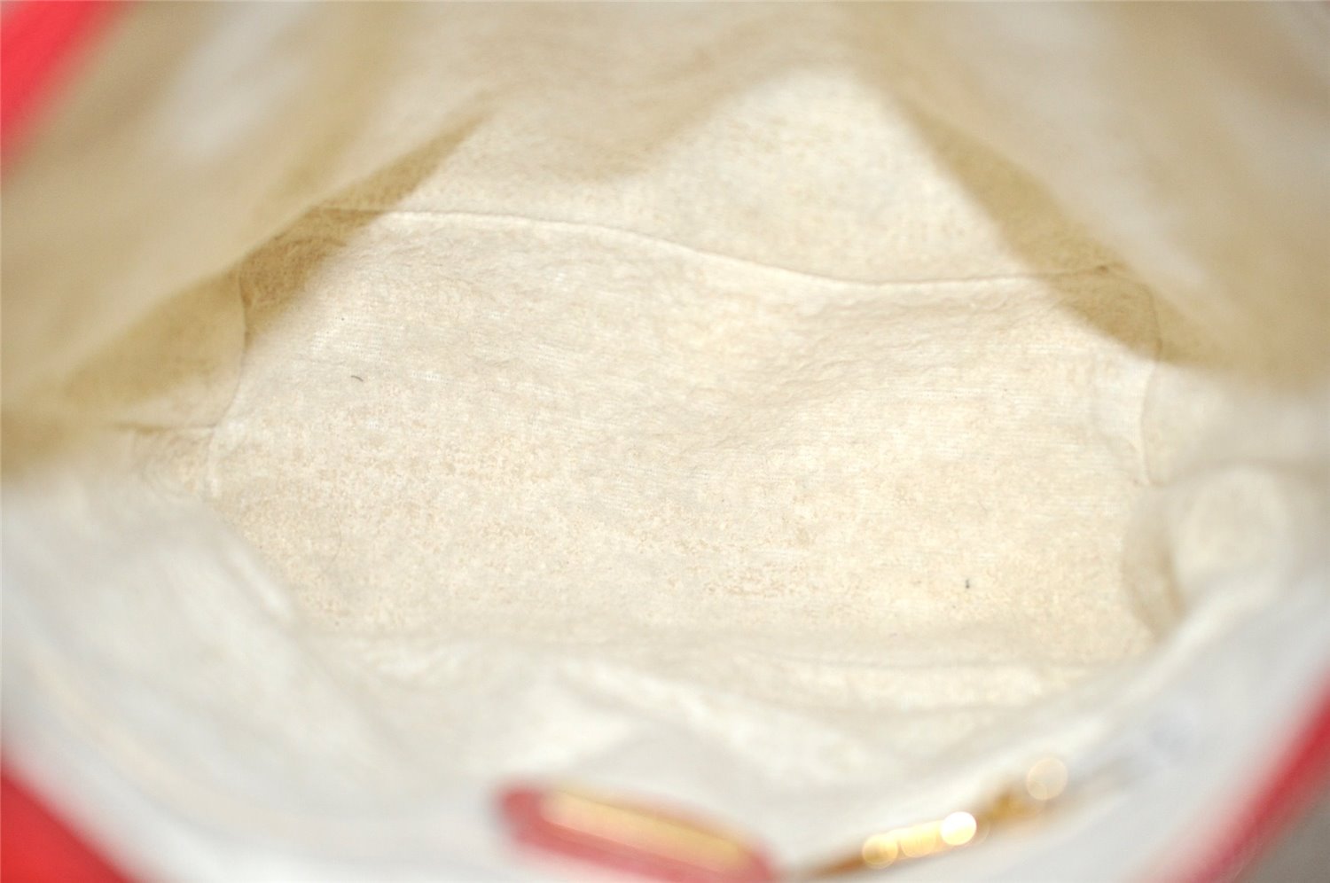 Authentic GUCCI Flora Shoulder Cross Bag Canvas Leather White Cream Junk 6823J