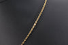 Authentic Christian Dior Gold Tone Chain Pendant Necklace CD 6827J