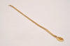 Authentic Christian Dior Gold Tone Chain Pendant Necklace CD 6828J