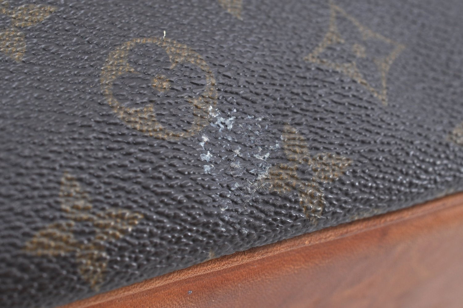 Authentic Louis Vuitton Monogram Petit Noe M42226 Shoulder Drawstring Bag 6830H