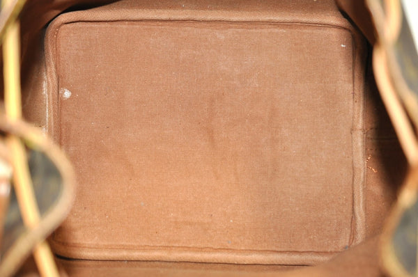 Authentic Louis Vuitton Monogram Petit Noe M42226 Shoulder Drawstring Bag 6830H