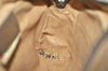 Authentic GUCCI Web Sherry Line Shoulder Bag GG PVC Leather Brown Junk 6830J
