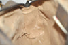 Authentic GUCCI Web Sherry Line Shoulder Bag GG PVC Leather Brown Junk 6830J
