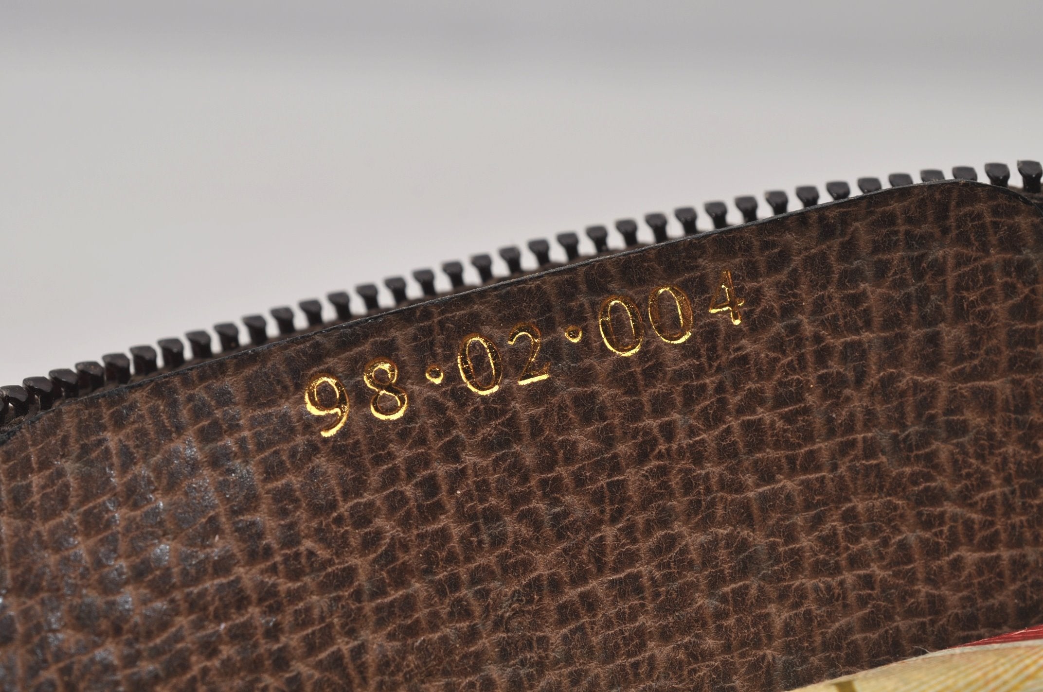 Authentic GUCCI Web Sherry Line Shoulder Bag GG PVC Leather Brown Junk 6830J