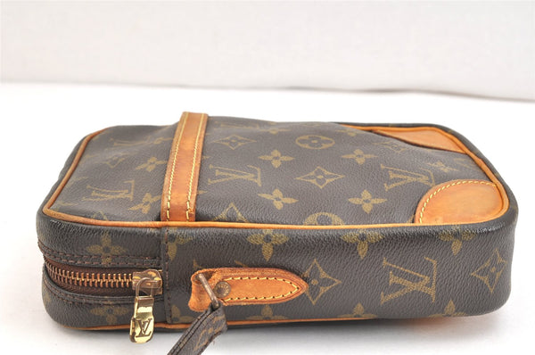 Authentic Louis Vuitton Monogram Danube Shoulder Crossbody Bag M45266 Junk 6831K