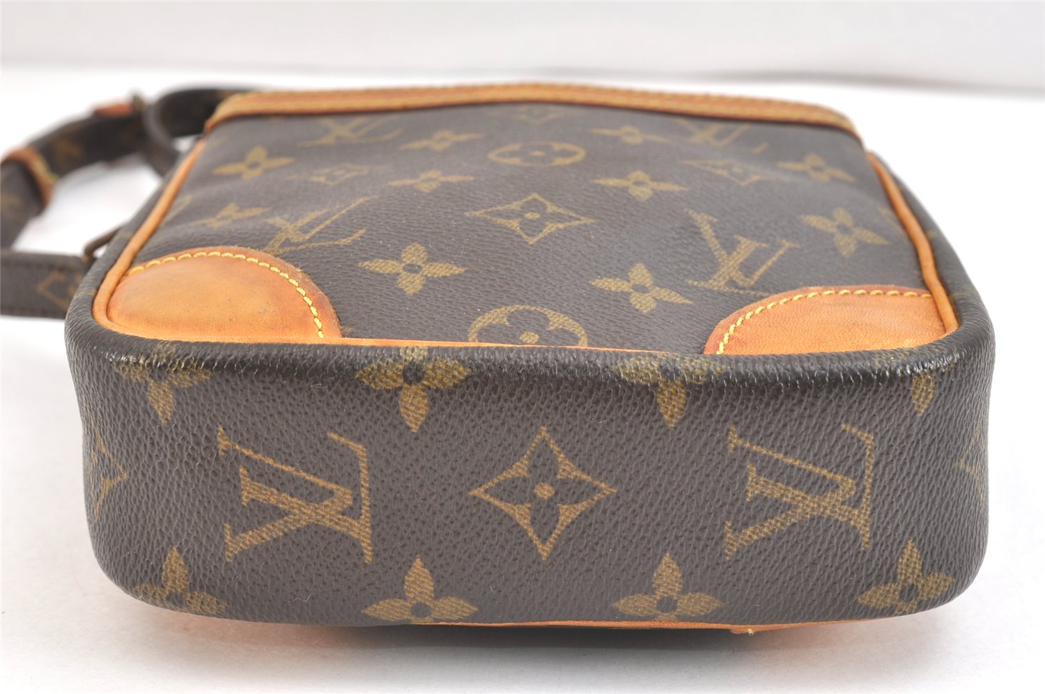 Authentic Louis Vuitton Monogram Danube Shoulder Crossbody Bag M45266 Junk 6831K