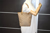 Authentic GUCCI Vintage Shoulder Tote Bag GG Canvas Leather 0021099 Brown 6832I