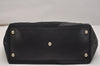Authentic GUCCI New Britt Shoulder Tote Bag GG Canvas Leather 169946 Black 6832J