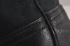 Authentic GUCCI New Britt Shoulder Tote Bag GG Canvas Leather 169946 Black 6832J
