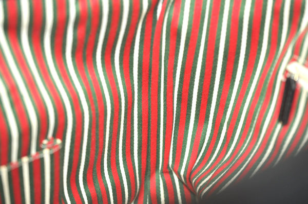 Authentic GUCCI New Britt Shoulder Tote Bag GG Canvas Leather 169946 Black 6832J