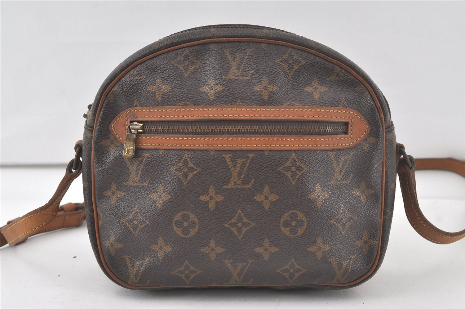 Authentic Louis Vuitton Monogram Senlis Shoulder Cross Bag M51222 LV Junk 6832K