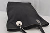 Authentic GUCCI Eclipse Shoulder Tote Bag GG Canvas Leather 120836 Black 6833J
