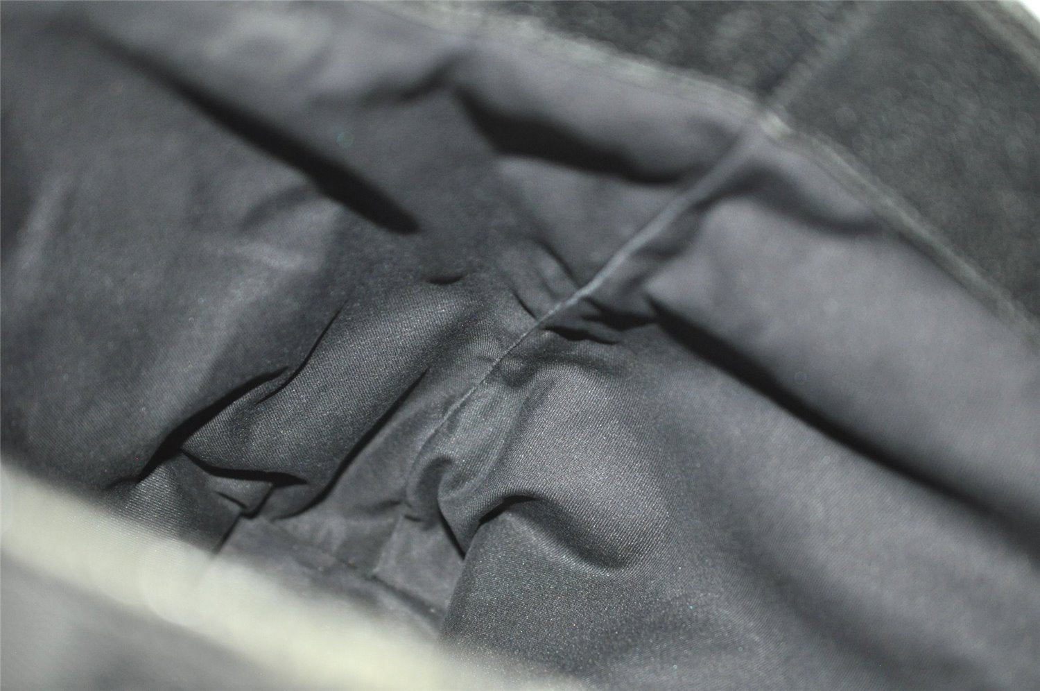 Authentic GUCCI Eclipse Shoulder Tote Bag GG Canvas Leather 120836 Black 6833J