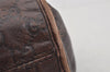 Authentic GUCCI Guccissima GG Leather Shoulder Hand Bag Purse 203494 Brown 6834I