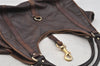 Authentic GUCCI Guccissima GG Leather Shoulder Hand Bag Purse 203494 Brown 6834I