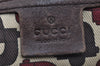Authentic GUCCI Guccissima GG Leather Shoulder Hand Bag Purse 203494 Brown 6834I