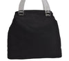 Authentic PRADA Vintage Nylon Tessuto Plastic Tote Hand Bag Black 6835J