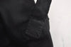 Authentic PRADA Vintage Nylon Tessuto Plastic Tote Hand Bag Black 6835J