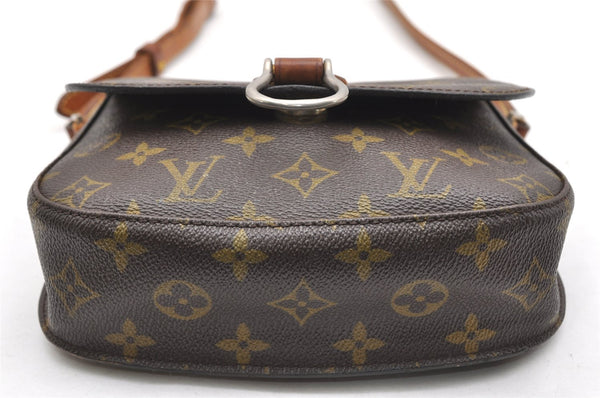 Auth Louis Vuitton Monogram Saint Cloud MM Shoulder Cross Bag Old Model LV 6835K