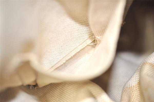 Authentic GUCCI Web Sherry Line Shoulder Cross Bag GG Canvas Leather Brown 6836I