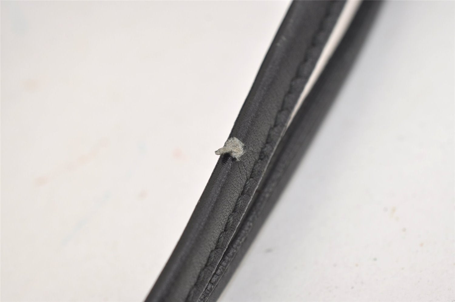 Authentic GUCCI New Britt Shoulder Tote Bag GG Canvas Leather 169946 Black 6837J