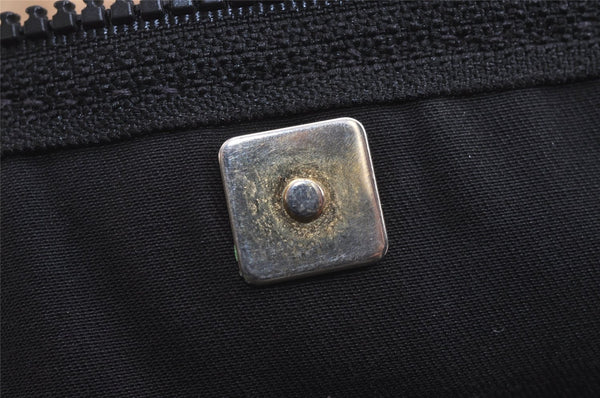 Authentic GUCCI Abbey Shoulder Tote Bag GG Canvas Leather 141472 Brown 6838J