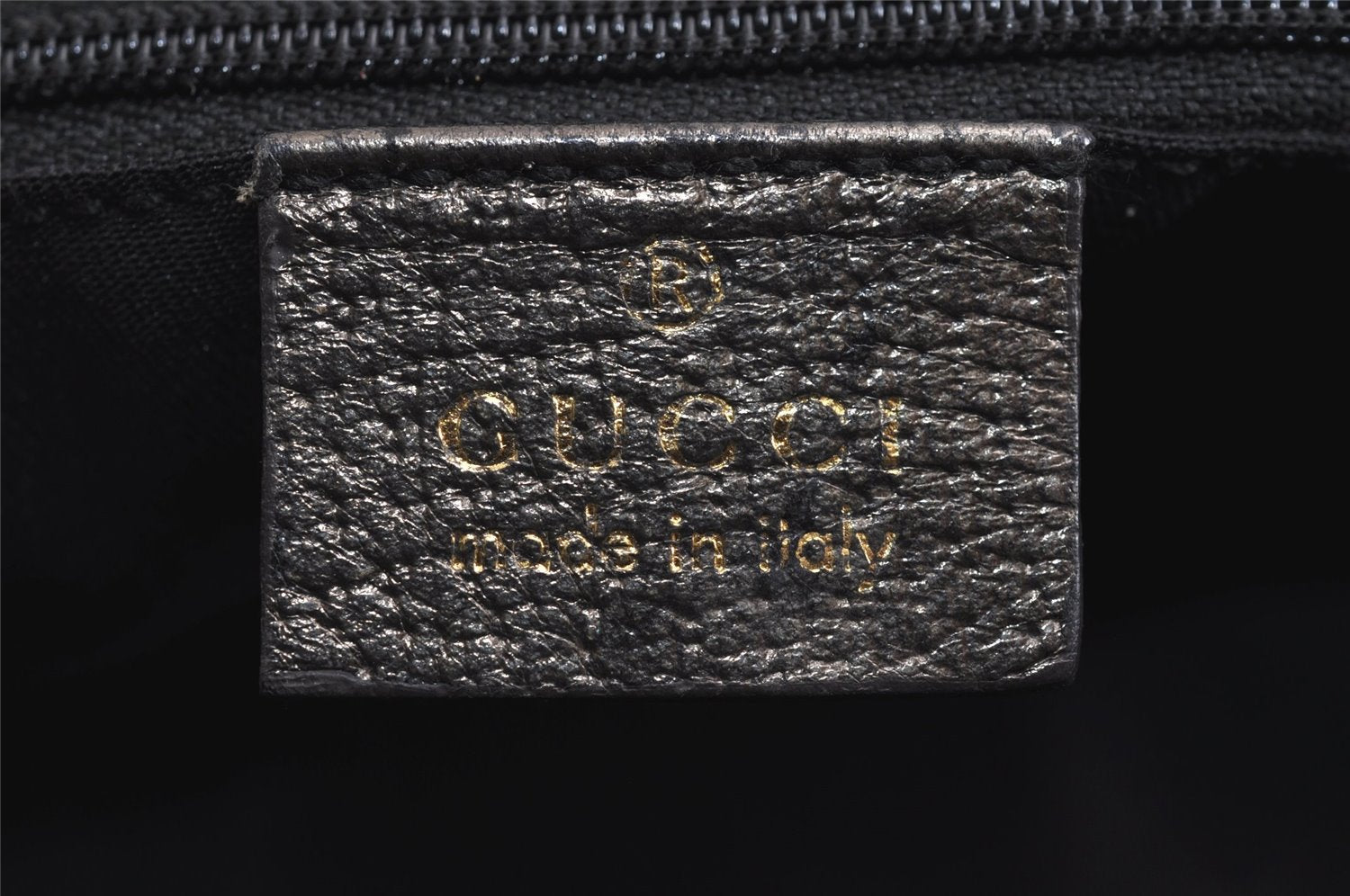 Authentic GUCCI Abbey Shoulder Tote Bag GG Canvas Leather 141472 Brown 6838J