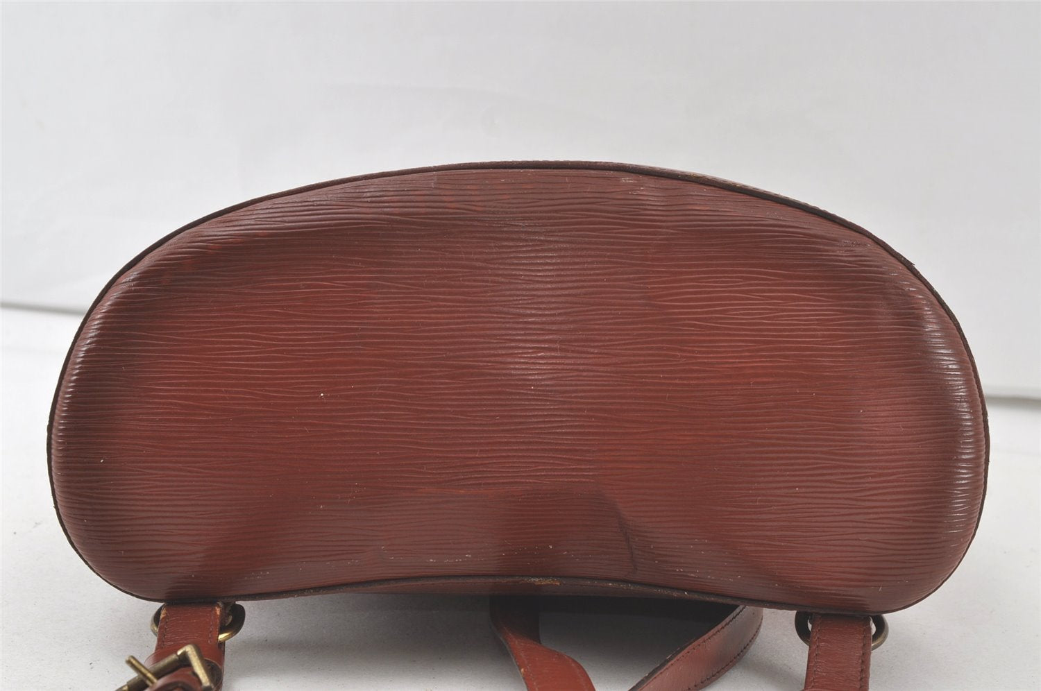 Authentic Louis Vuitton Epi Gobelin Backpack Brown M52293 LV 6838K