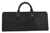 Authentic Louis Vuitton Epi Sac Triangle Hand Bag Black M52092 LV 6839K